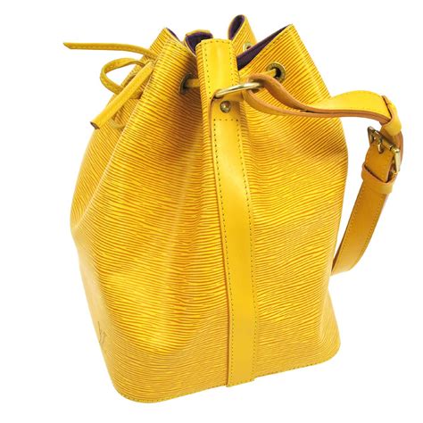 louis vuitton epi leather petit noe bucket bag|louis vuitton bucket bag price.